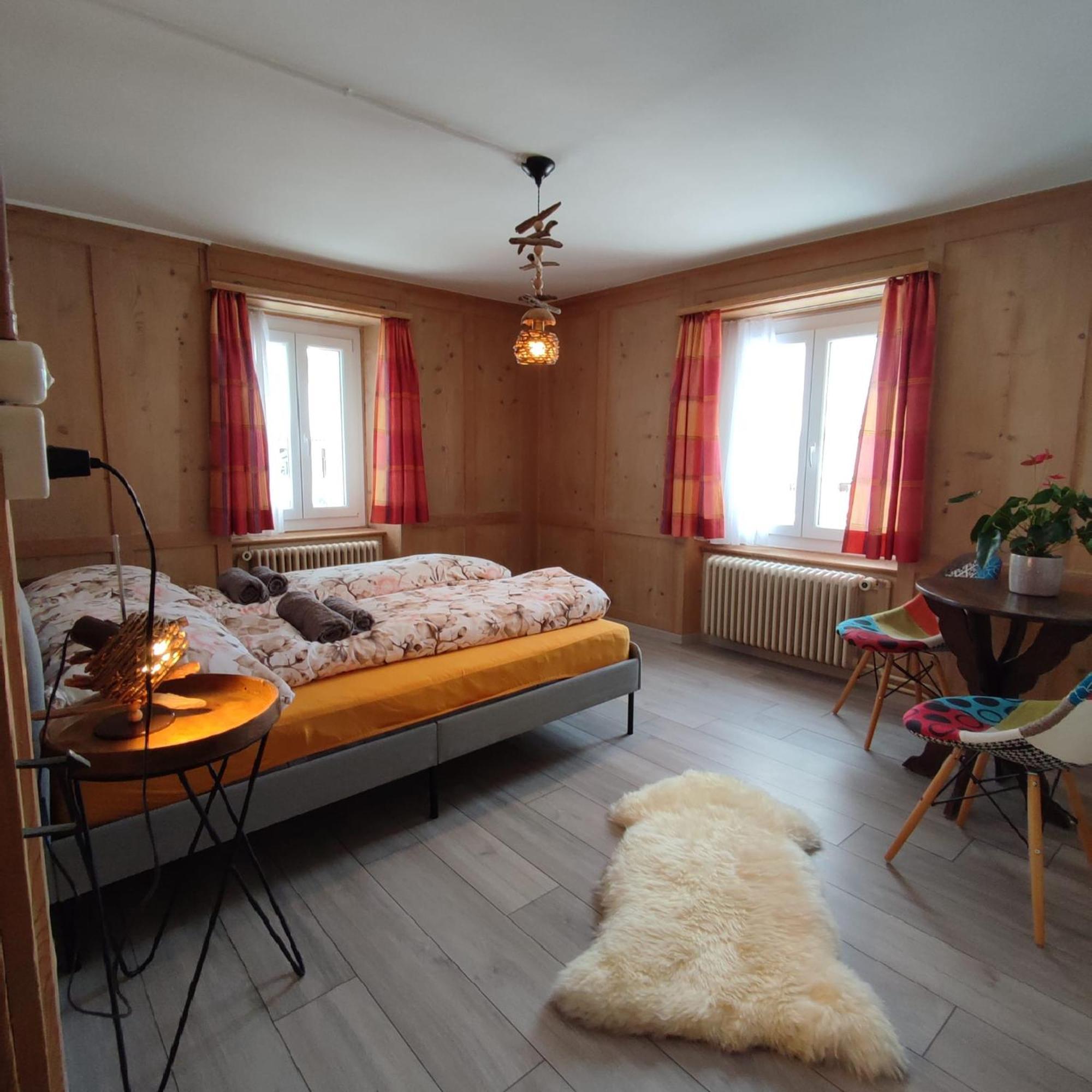 Haus Albula Daire Alvaneu Dış mekan fotoğraf