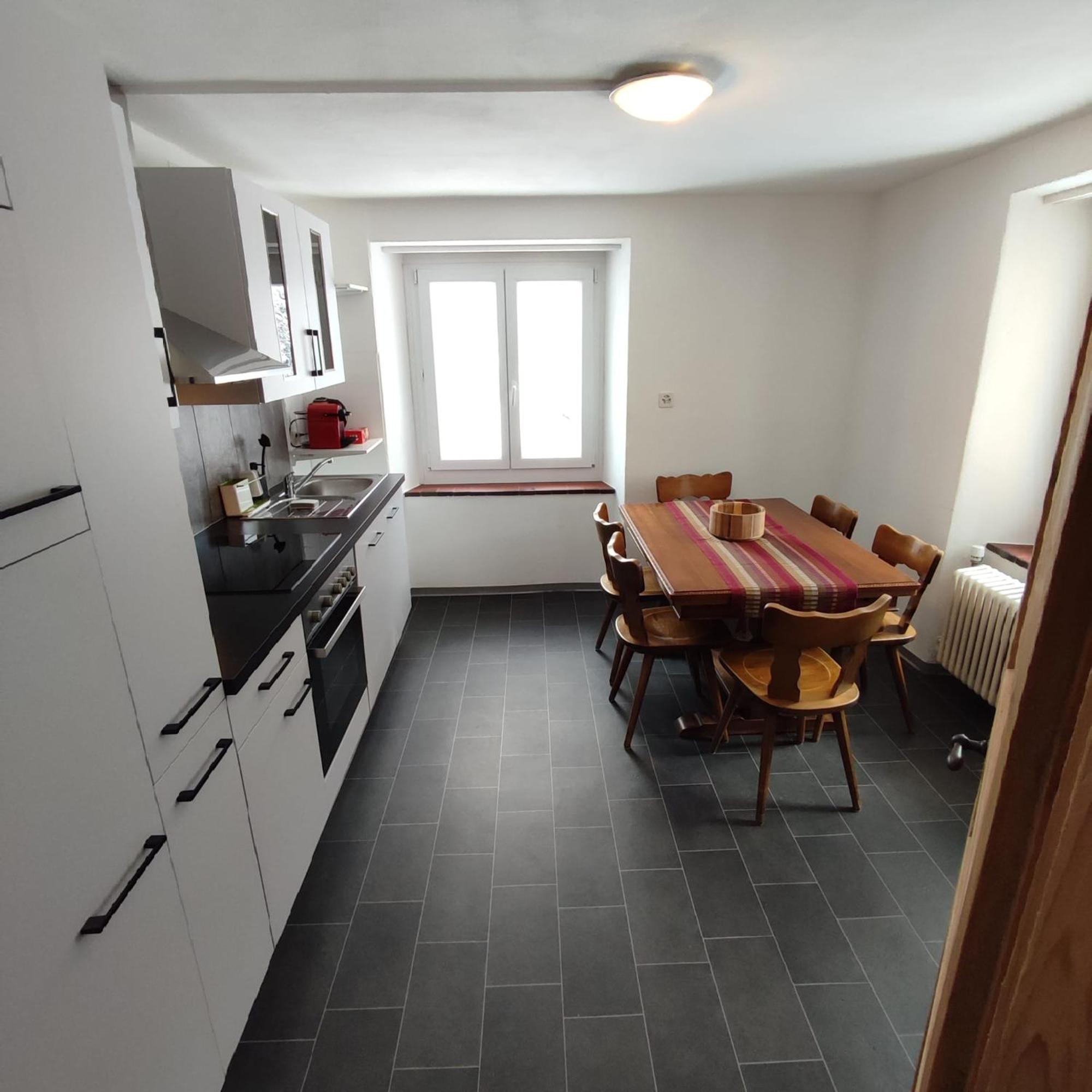 Haus Albula Daire Alvaneu Dış mekan fotoğraf