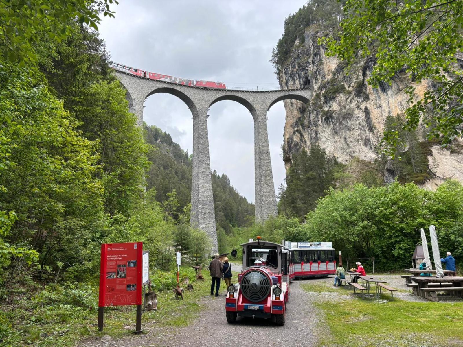 Haus Albula Daire Alvaneu Dış mekan fotoğraf